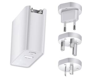 Cargador rápido Fxlion PD65 USB-A and USB-C 65W