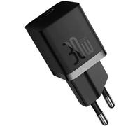 Cargador rápido GaN5 (mini) 1C 30W USB-C (negro clúster) - BASEUS