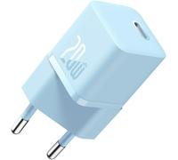 Cargador rápido GaN5 (mini) USB-C de 20 W (azul) - BASEUS