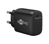 Cargador rápido Goobay USB-C™ PD (25 W) negro