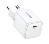 Cargador rápido Nexode Mini 1x USB-C 20W PD GaN blanco
