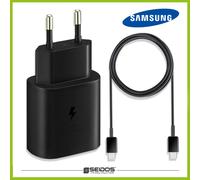Cargador rápido original Samsung 65W + cable de carga USB-C Galaxy S22 S23...