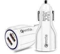 Cargador rápido para coche Linemaster PD40W con doble puerto, compatible con Huawei, Apple y Samsung QC3.0 y encendedor de cigarrillos._M