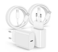 Cargador rápido para iPhone 14 13 12 11 Apple MFi certificado, 2 unidades para 20 W PD USB-C con toma de corriente de 1 m/1 m Cable USB C a Lightning para iPhone 14/14 pro/13/13 Pro/13 Pro Max/13 Min
