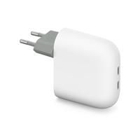 Cargador rápido Pixel Flex de Doble Puerto USB-C de 67 W - Cargador rápido para teléfonos Pixel - Compatible con Productos de Google y Otros Dispositivos USB-C (Creado por Google)