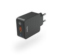 Cargador rápido << Qualcomm® Quick Charge™ 3.0 >>, USB- A 19,5 W, negro