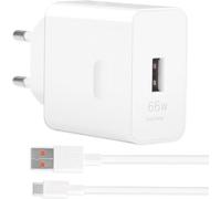 Cargador rápido Supercharge de 66 W para Ho-Nor y Hua-wei Cargador USB C con Cable USB C de 2 m y 6 A para Ho-Nor Magic 6 Pro 6 Lite/Ho-Nor 200, 400 Pro/Mate 60, 40, 30, P60, P40