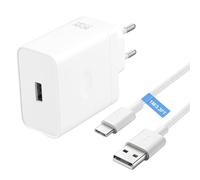 Cargador Rápido SUPERVOOC 80W, Adaptador de Carga Ultra Rápida con Cable USB-C 1M Compatible con Find X6, Reno 13, Realme GT Neo 3, A98, A76, OnePlus 9, 10 y más