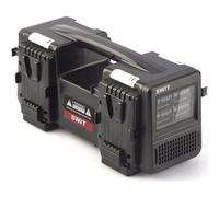 Cargador rápido SWIT de 4 canales y máx. 6 A, simultáneo, de 14 V/28 V, con montaje en V
