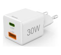 Cargador Rápido USB 30W Hama 2 Puertos USB-C y USB-A