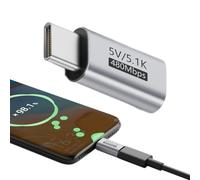 Cargador rápido USB a adaptador hembra a macho