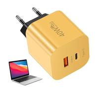 Cargador Rápido USB | Adaptador De Carga PD40W para Teléfonos - Cargador de Pared para Móvil | para Viajeros Oficina En Casa Amantes De La Tecnología Jugadores Mesilla De Noche Coche