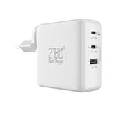 Cargador Rapido USB C 100W, Enchufe EU/US de 218W 3-Puertos con PD 3.0 PPS QC3.0 Carga Rapida Charger USB Tipo-C Adaptador para iPhone 17 air/16/15/ Macbook Pro/Samsung S25 Ultra/Pixel/Xiao-mi