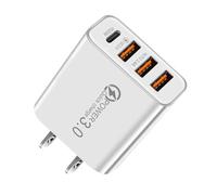 Cargador rápido USB C - Bloque portátil, adaptador rápido | Smarts powerrs Hub, oferta de nergética, práctico accesorio de carga para teléfono, tableta, ordenador, portátil, agencia de