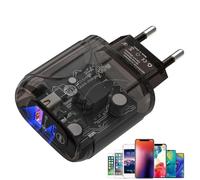 Cargador Rápido USB C De 25 W - Estación Carga para Computadora Portátil | Enchufe C, Adaptador Corriente Ordenador con Bloque