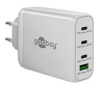 Goobay USB-C™ PD cargador rápido multipuerto (100 W) blanco