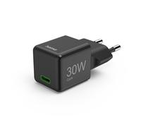 Cargador Rápido, USB - C, Pd / QC / Gan , Super Mini-Chargeur, 30W, Negro