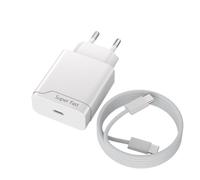 Cargador rápido USB tipo C 25W compatible con iPhone 17 16 15 Pro/Pro Max 15/16 Plus 16e y 17 Air, adaptador de carga para Apple con cable de 1,5 m