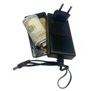 Cargador realista con compartimento de almacenamiento secreto | secreta portátil - Organizador de joyas para tarjetas clave, seguridad de viaje, pícnic, camping, coche, playa, evento jardín