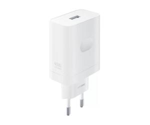 Cargador realme RMTC45W SuperVOOC 45W carga rápida USB-A blanco
