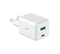 CARGADOR COOL DUAL USBC/USB 45W UTRA CARGA RAPIDA