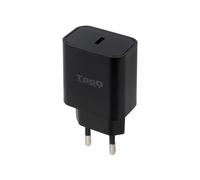 Cargador red usb-c pd3.0 20w negro tooq tqwc-pdusbc20b