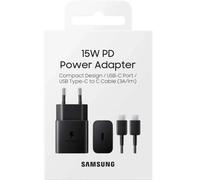 Cargador Samsung 15W original+cable tipo C EP-T1510 Original carga rapida 15W