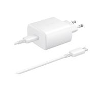 Cargador Samsung EP-TA845 45W incl. Cable de carga USB-C Blanco