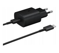 Cargador Samsung Super Fast Charging 25W USB-C con cable 1 m negro