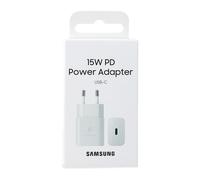 Cargador Samsung USB Tipo-C 15W Rápido Blanco EP-T1510