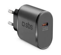 SBS Mobile Cargador de pared TETR1CPD25 PD 25 W Tipo C Negro