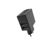 Cargador SBS TETRAV2USB2A Doble USB 2.1A Negro