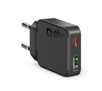 Cargador SBS TETRGANUSBTC30SLIM USB-C 30W Carga Rápida