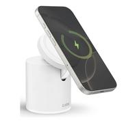 Cargador Sbs TEWIRMAGFOLD2IN1 MAGNETIC Power Dock 2in1 Blanco
