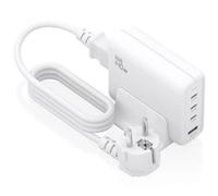 Cargador de Sobremesa AISENS ASCH-140W4P055-W GaN 140W, 3x USB-C PD3.1, 1x USB-A QC3.0, Blanco