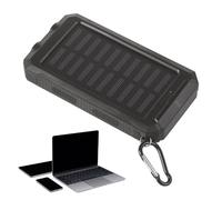 Cargador Solar, 20000 MAh Batería Externa Portátil para Teléfono, Banco De Energía Solar Cargador Portátil con Linterna, USB C and USB Output para Camping, Senderismo, Emergencias, Viajes