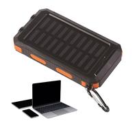 Cargador Solar, 20000 MAh Batería Externa Portátil para Teléfono, Banco De Energía Solar Cargador Portátil con Linterna, USB C and USB Output para Camping, Senderismo, Emergencias, Viajes