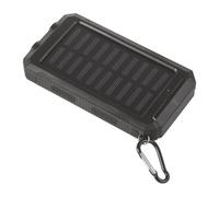 Cargador Solar - 20000mAh Reserva Energética, Banco Batería Móvil Carga Rápida, Módulo Fotovoltaico Silicio Cristalino, Carcasa Naranja ABS TPU Resistente | Kit para Senderistas & Aventureros