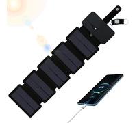 Cargador solar - argeur de panel solar USB | Agregador plegable portátil, 1 unidad, impermeable, teléfono portátil, camping al aire , viaje, alimentación E? Energía, Cargeme