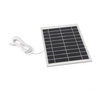 Cargador solar de alta eficiencia de 10 W para Arlo Pro 4 para cámaras de seguridad Ultra 2 Pro 3 Pro 5S con construcción robusta para despliegue al aire libre durante todo el año (blanco)