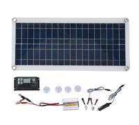 Cargador solar de baterías, mantenedor de baterías de 12 V resistente al agua para una alimentación fiable, puertos USB duales para una carga