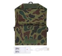 Cargador solar de material de alta calidad, panel solar plegable e impermeable portátil de 7,2 W, diseño avanzado y duradero para actividades al
