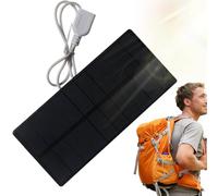 Cargador Solar Plegable: Estación De Carga Solar Al Aire, Dispositivo De Respaldo De Energía De Panel Móvil | Kit De Energía Portátil De Batería De Energía Solar, Fuente De Energía De La Unidad