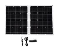 Cargador Solar Plegable Pet EVA PTP Panel Solar portátil con USB Tipo C 80W DC 18V para Acampar al Aire Libre RV Viajes