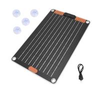 Cargador solar portátil, Banco de energía solar | USB-C Solar Battery Carger - Suministro de carga de múltiples dispositivos, energía eléctrica al aire libre para caminar de mochilero para acampar via