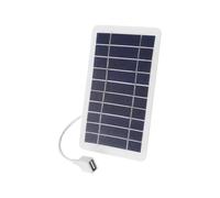 Cargador solar USB - Batería externa portátil para teléfono y dispositivos USB | Panel solar compacto con puerto, fuente de energía móvil para senderismo viaje camping casa al aire