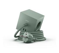 Avolt Regleta eléctrica Square 1. toma de corriente y USB-C 30W 1.8 m Oak green