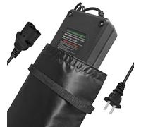 Cargador súper rápido de 54.6 V 3 A/5 A para batería de 48 V, 7 tipos de enchufes para elegir, sin necesidad de adaptador, más seguro. Compatible con la mayoría de enchufes. Con sistema de