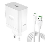 Cargador SuperVooc 33W y Cable USB Tipo C 1 metro para teléfonos OPPO Pad Neo Reno8 T A79 A38 A58 A78 A57 A77 para OnePlus Nord N20 N300 CE 2 Lite 5G, Dart Charge para realme C67 narzo 50 9 Pro 9i