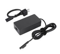 Cargador Surface de alta sensibilidad de 65 W para dispositivos Microsoft Surface, conector magnético Plug and Play con protección térmica